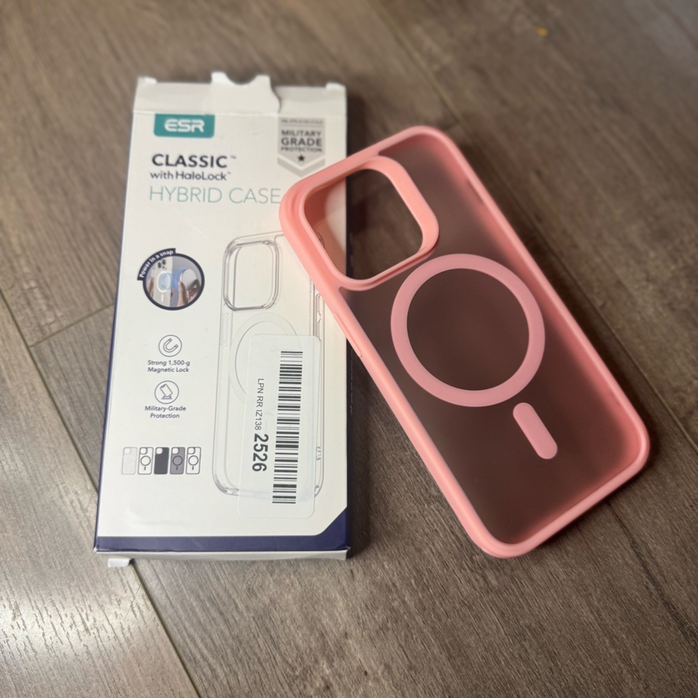 Pink Hybrid Case for Cell Phones